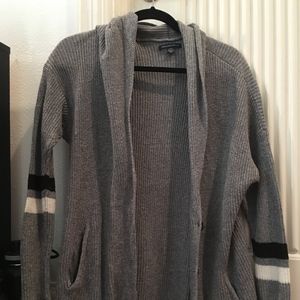 Grey cardigan